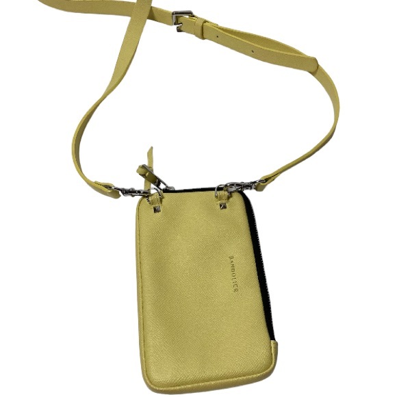 Bandolier Bags Bandolier Yellow Expandable Pouch Crossbody Bag